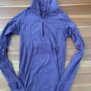 Lululemon swiftly tech long sleeve quarter zip